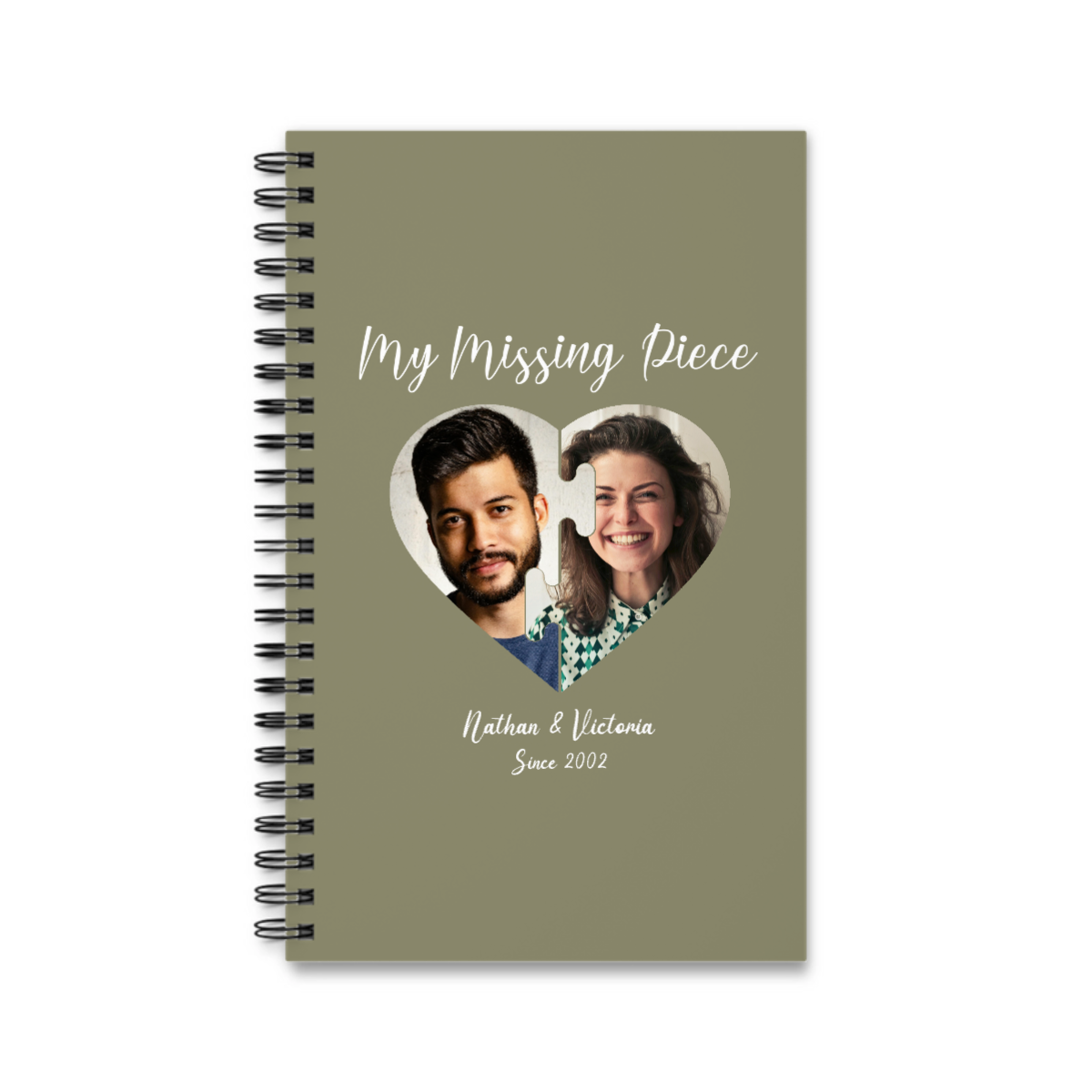 Mein fehlendes Stück Spiralnotizbuch