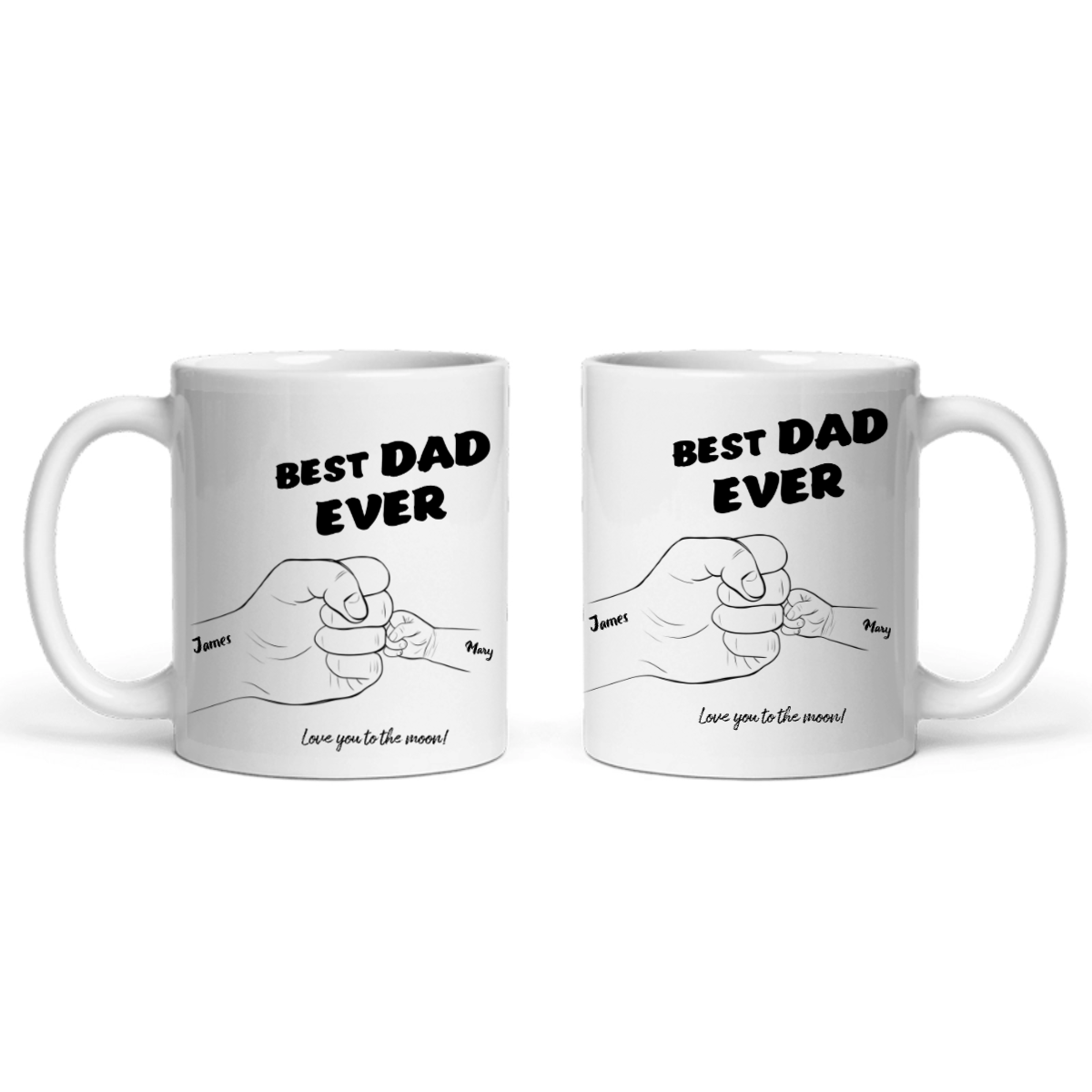 Bester Papa aller Zeiten Keramiktasse