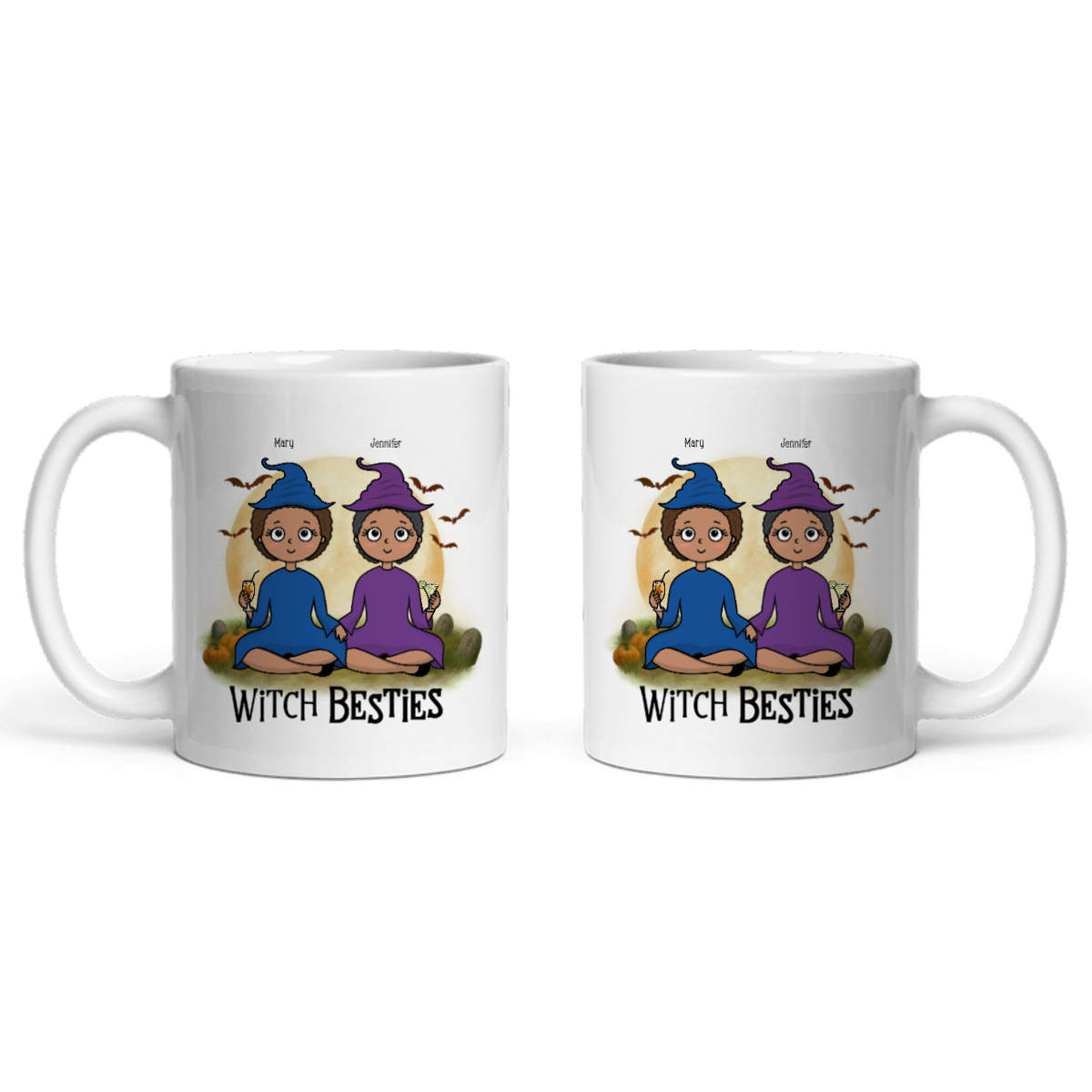 Hexenbesties Halloween Keramiktasse