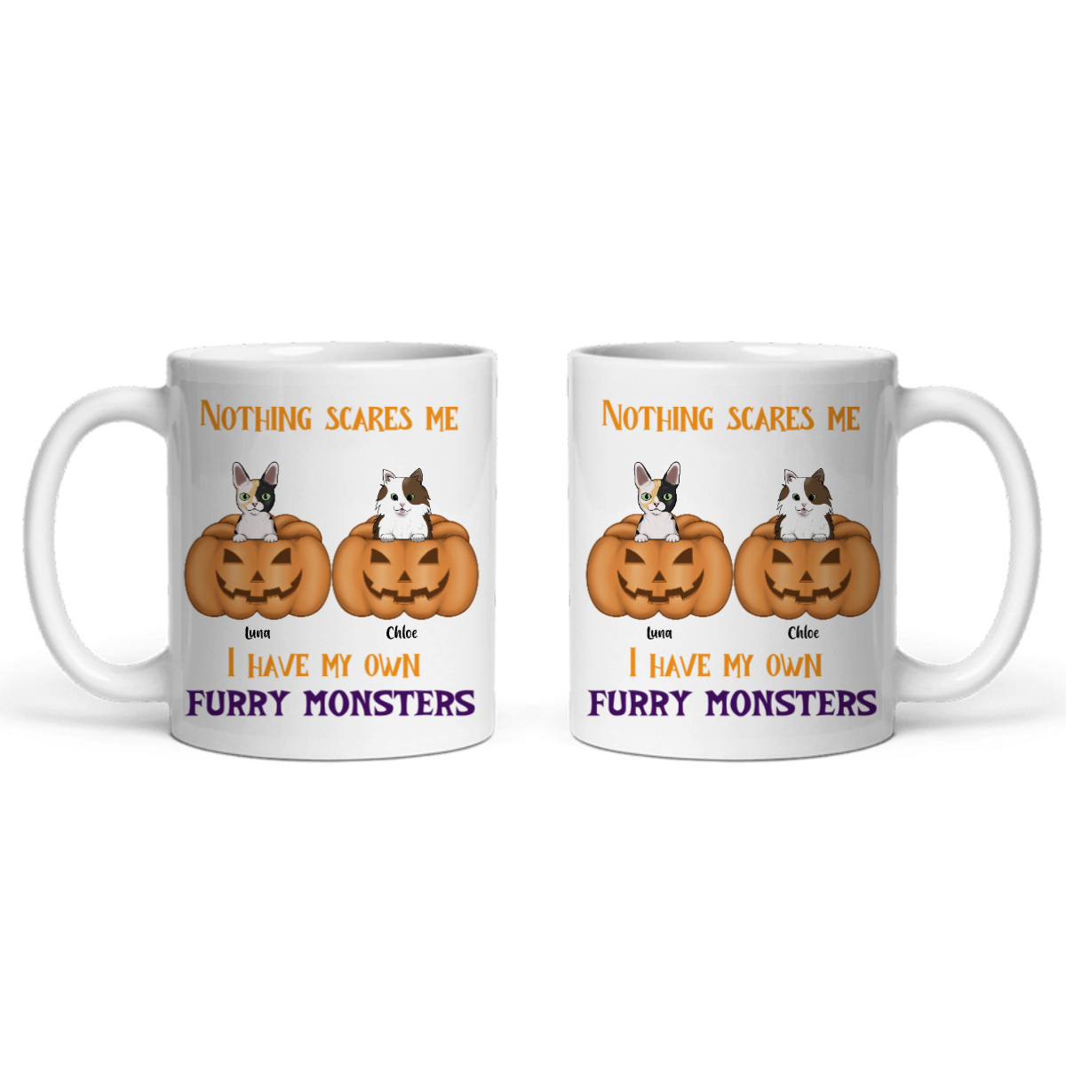 Nichts macht mir Angst, Halloween Keramiktasse