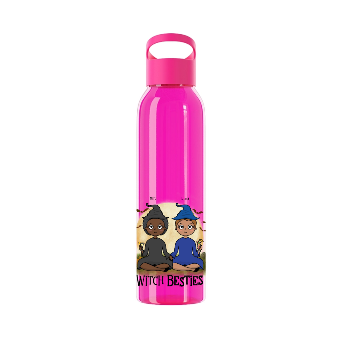 Hexenbesties Halloween Wasserflasche 650 ml