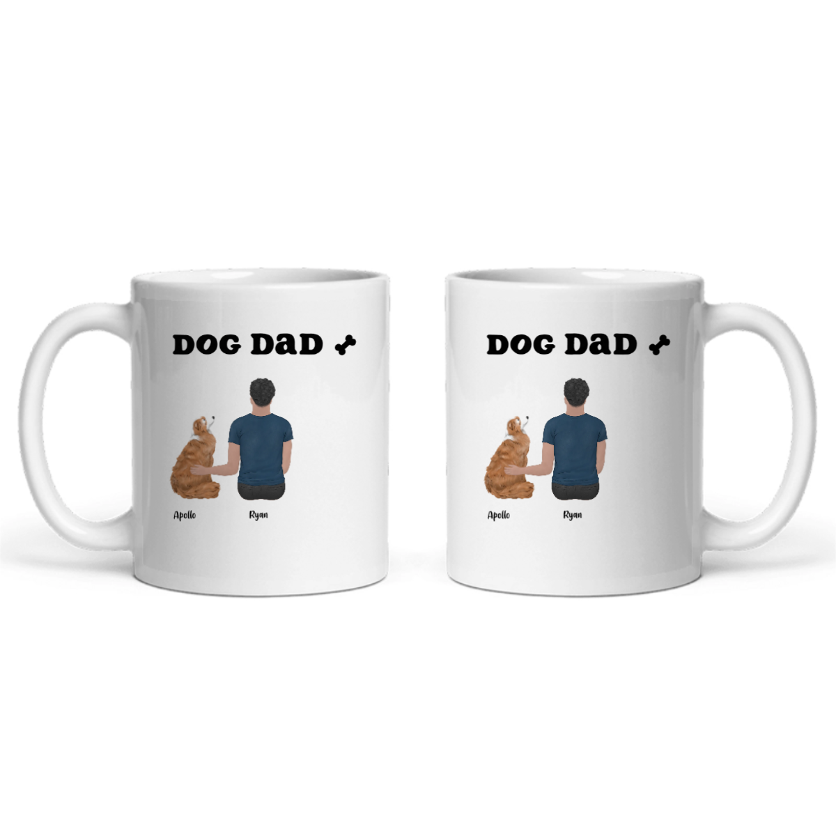 Hundepapa Keramiktasse