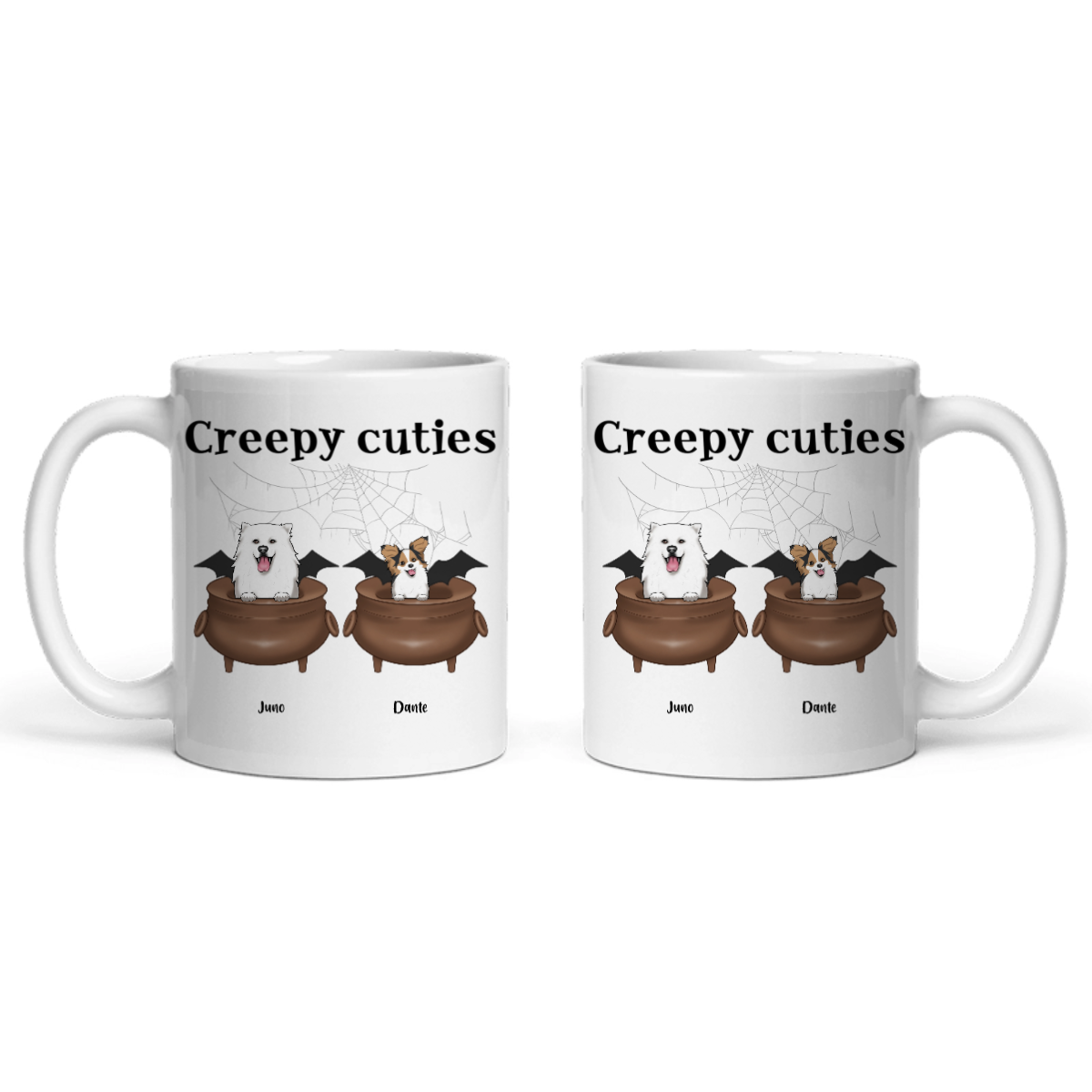 Gruselig Süße Hunde Halloween Keramiktasse