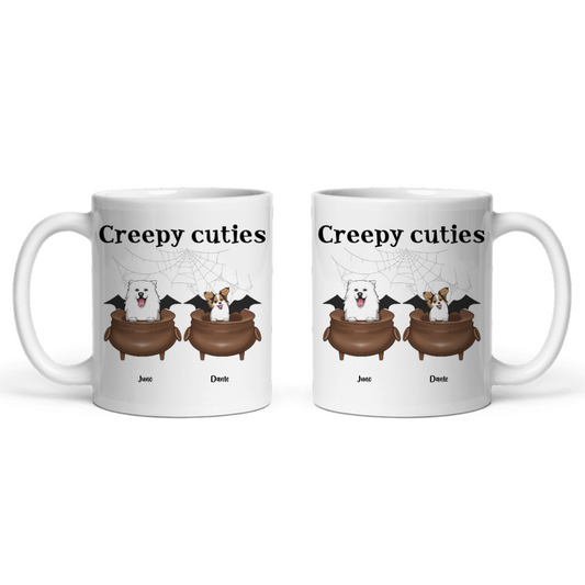 Gruselig Süße Hunde Halloween Keramiktasse