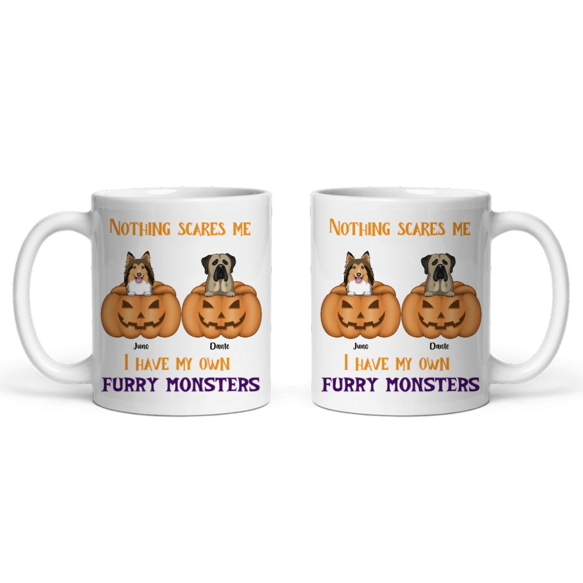 Nichts macht mir Angst, Halloween Keramiktasse