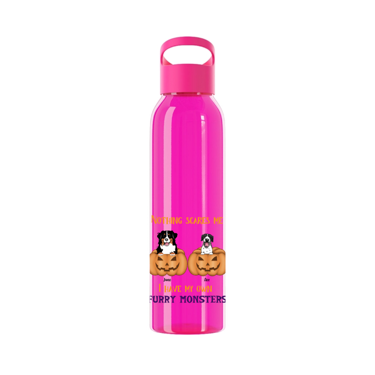 Nichts macht mir Angst Halloween Wasserflasche 650 ml