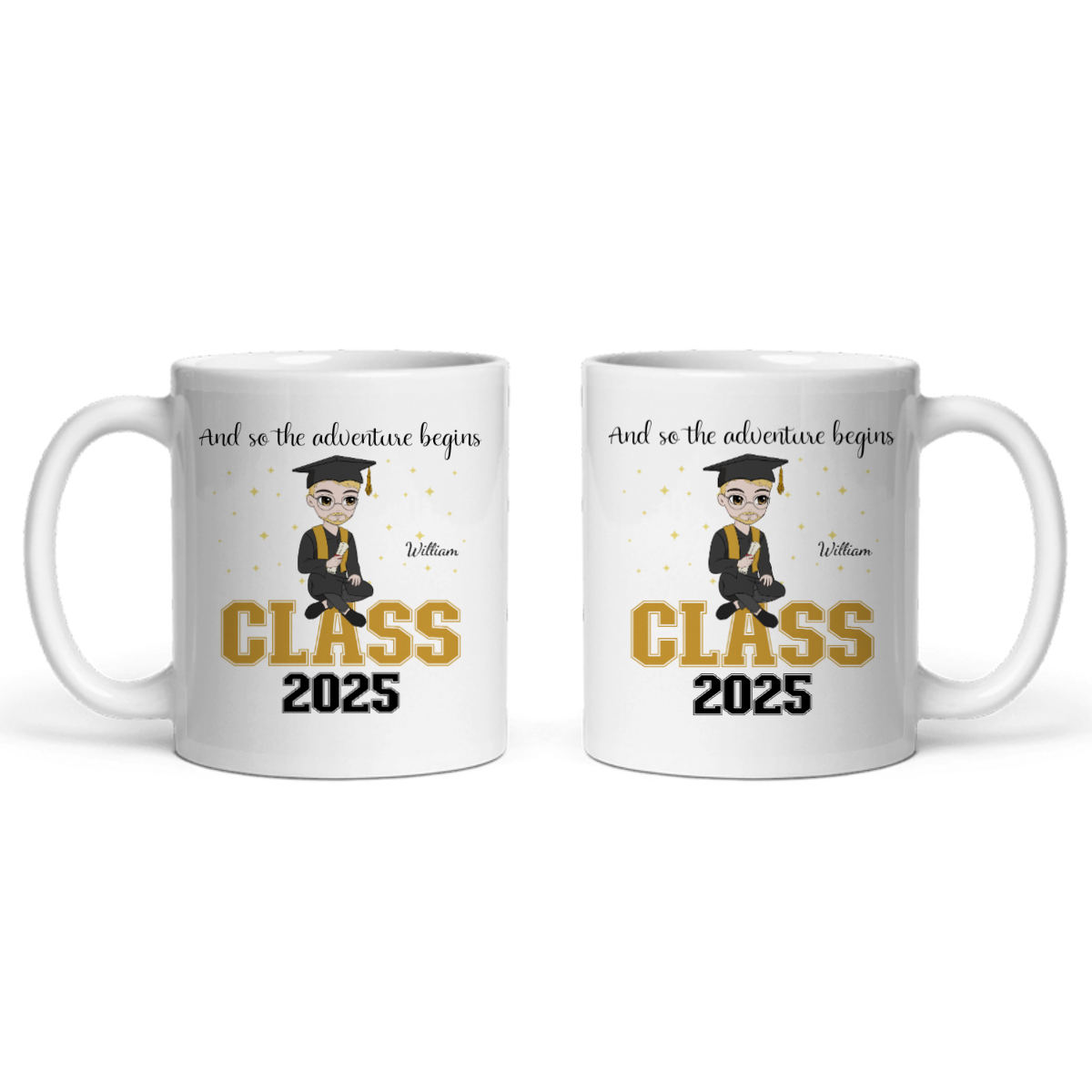 Abschluss Keramiktasse