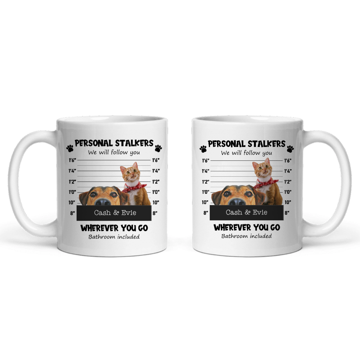 Persönliche Stalker Keramiktasse