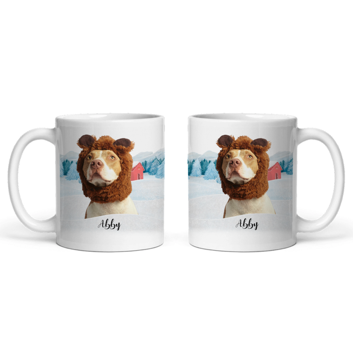 Weihnachten mit meinem Haustier Keramiktasse