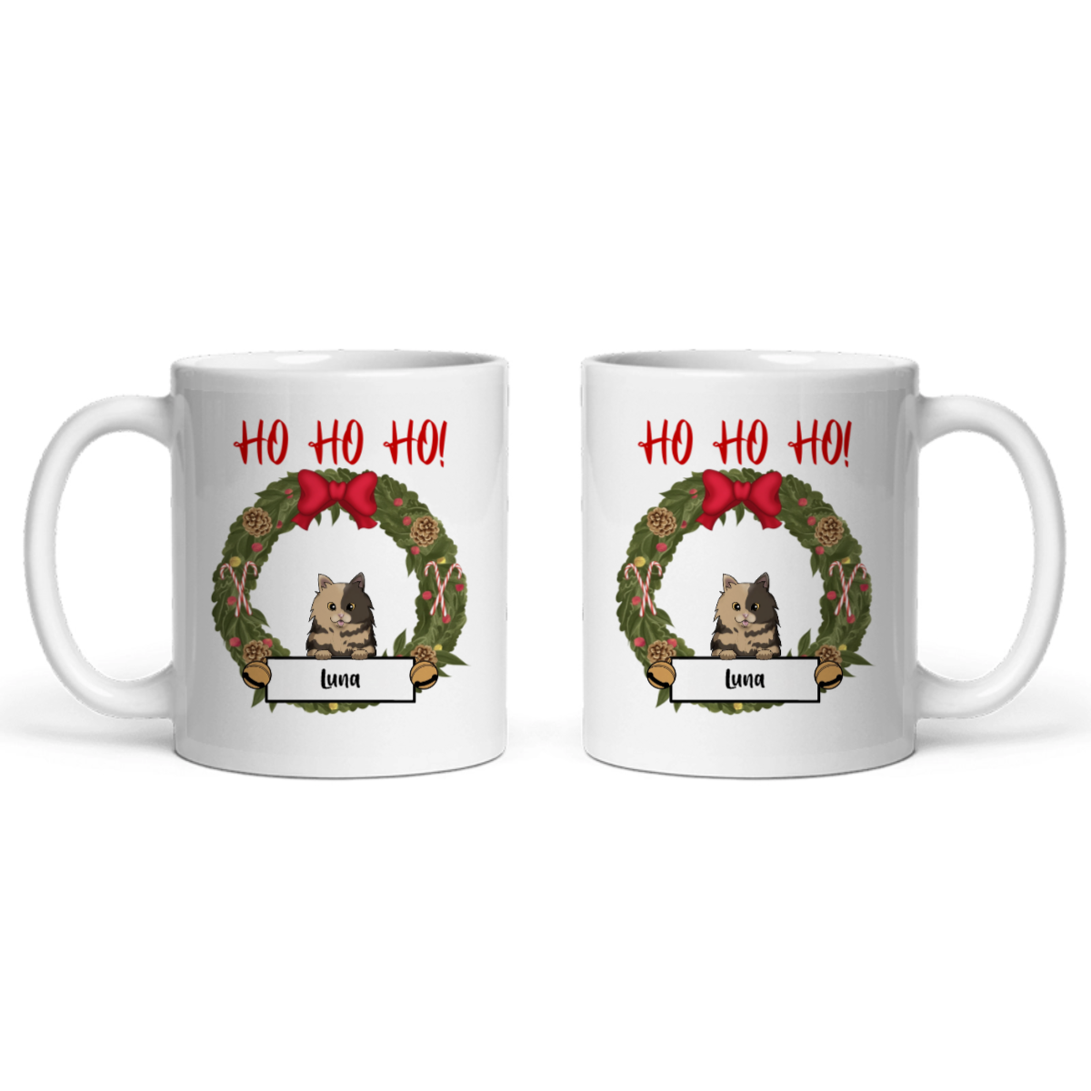 Katzen Weihnacht Keramiktasse