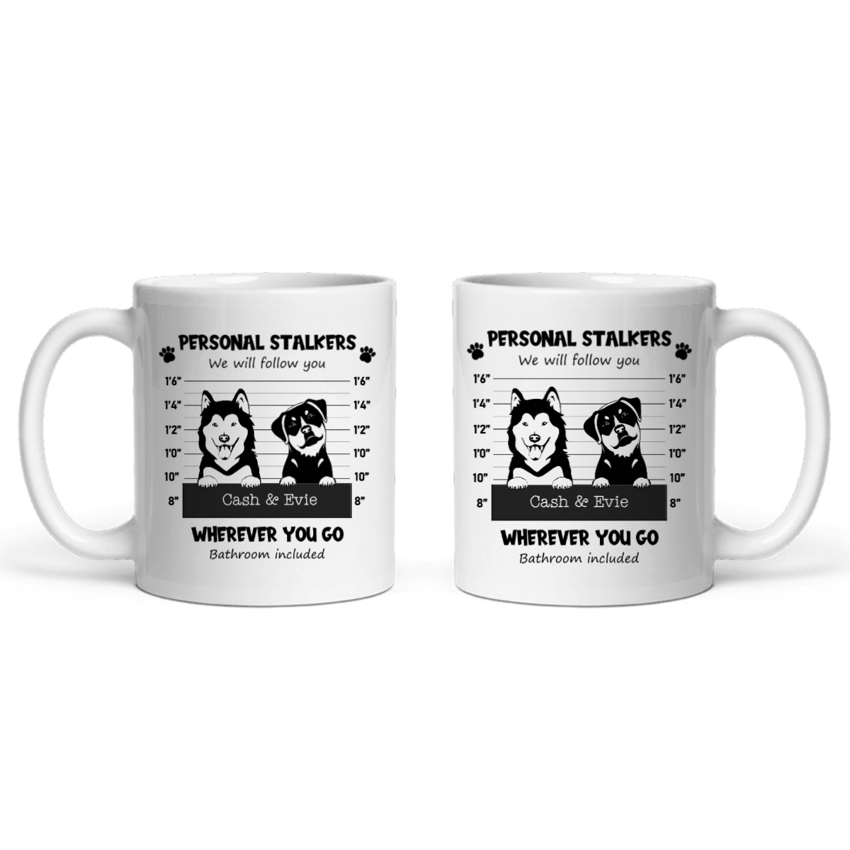 Persönliche Stalker Keramiktasse