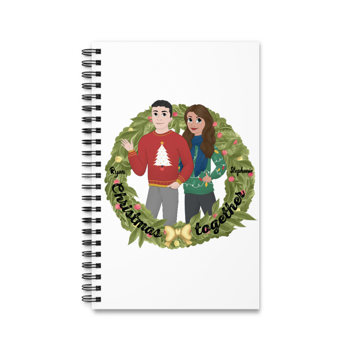 Christmas Together Spiral Journal
