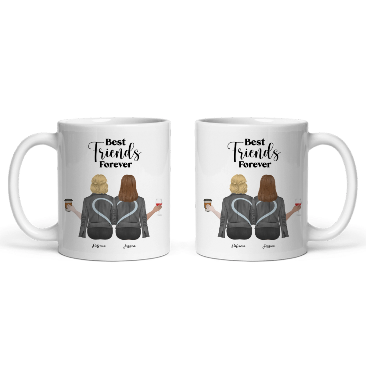 Besties Forever Keramiktasse