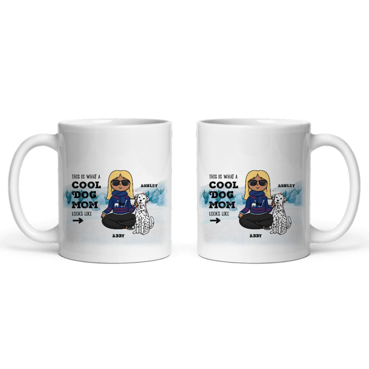 Coole Haustiermama Weihnacht Keramiktasse