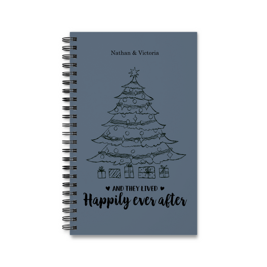 Frohe Weihnachten Spiralnotizbuch