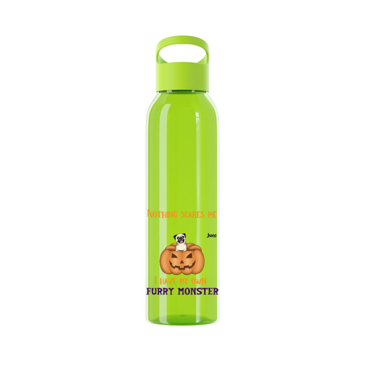 Nichts macht mir Angst Halloween Wasserflasche 650 ml