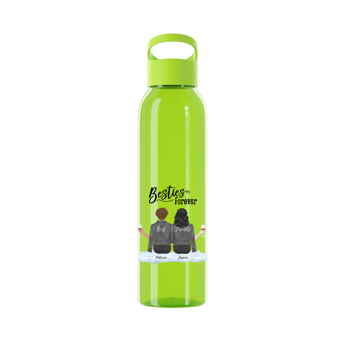 Besties Forever Weihnacht Wasserflasche 650 ml