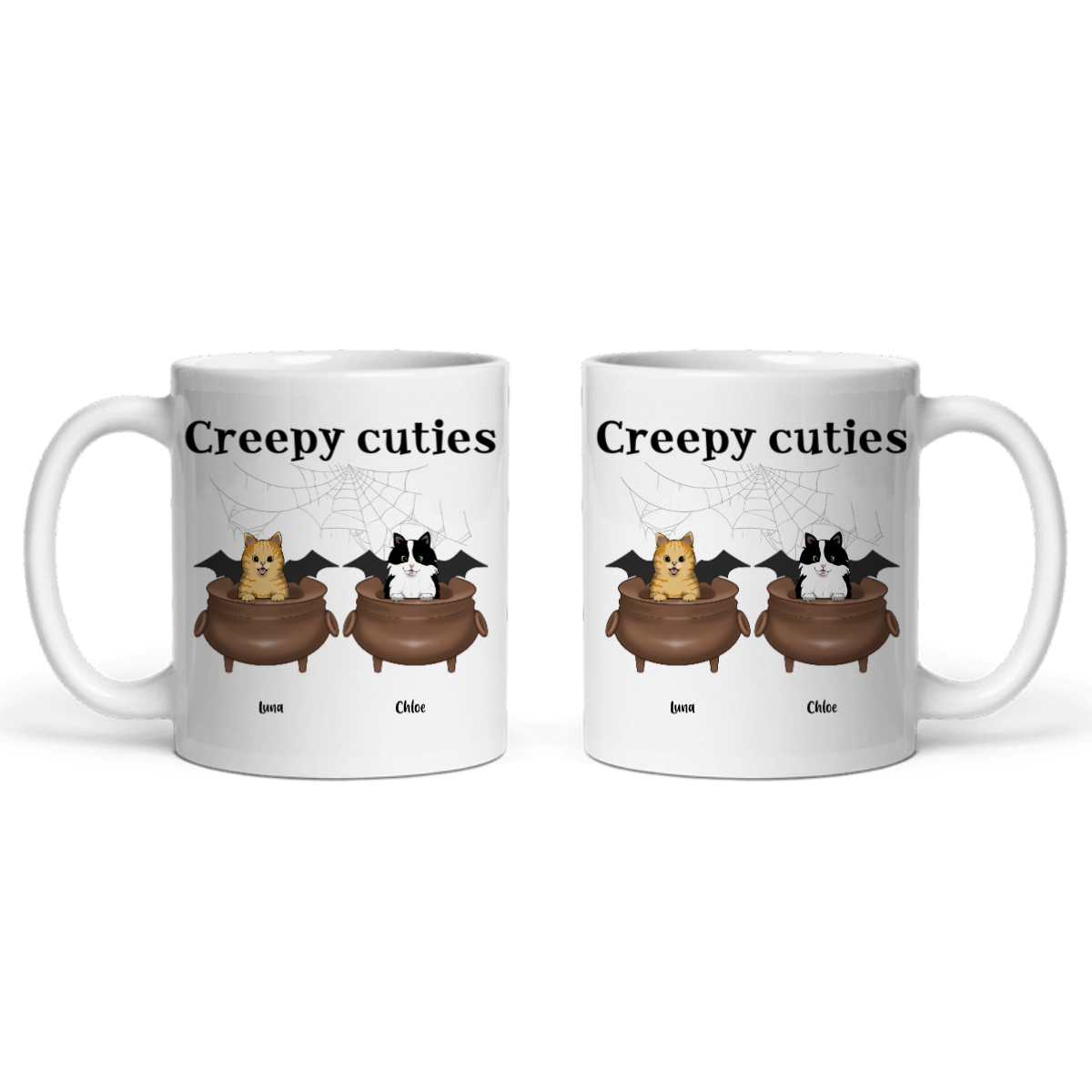 Gruselig Süße Katzen Halloween Keramiktasse