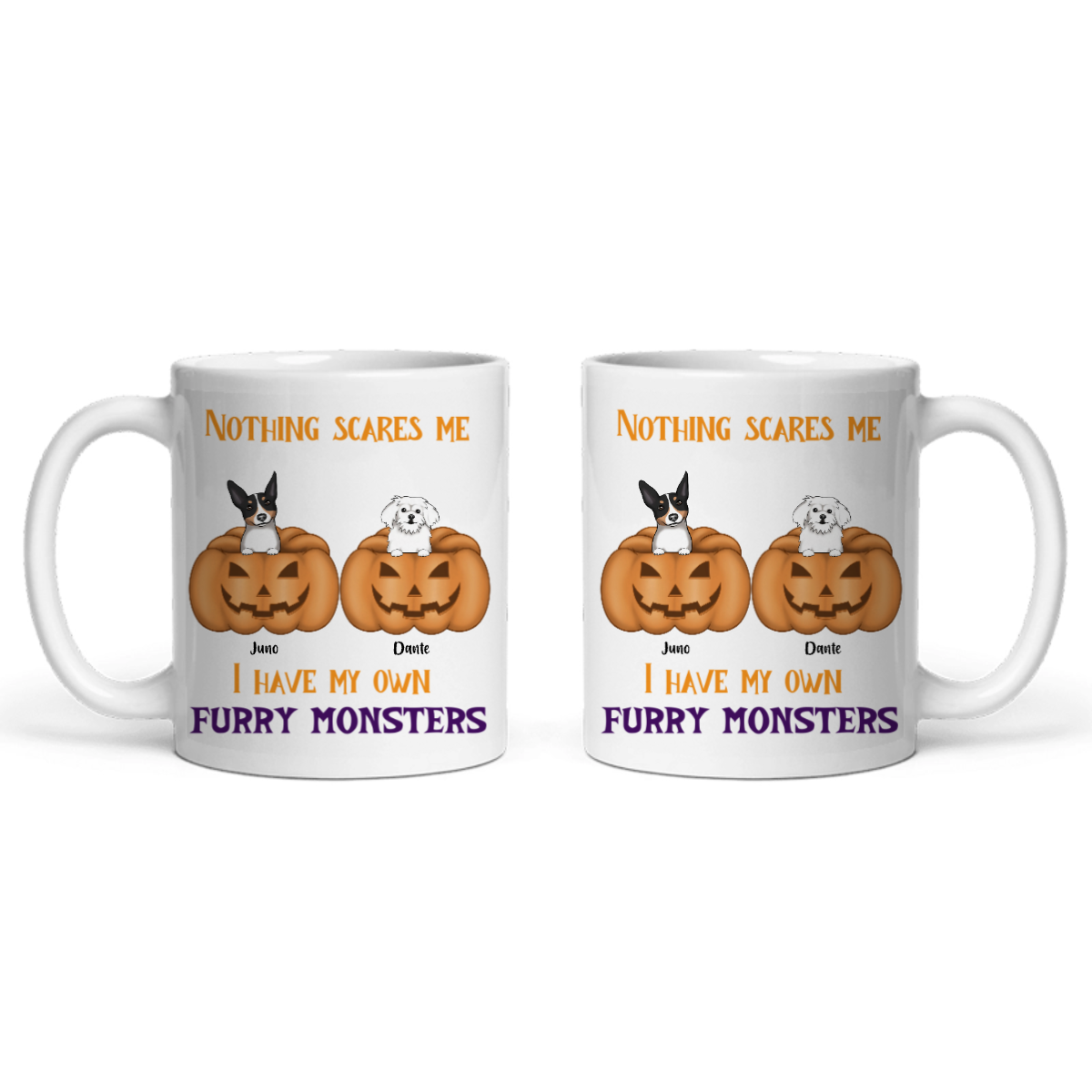 Nichts macht mir Angst, Halloween Keramiktasse