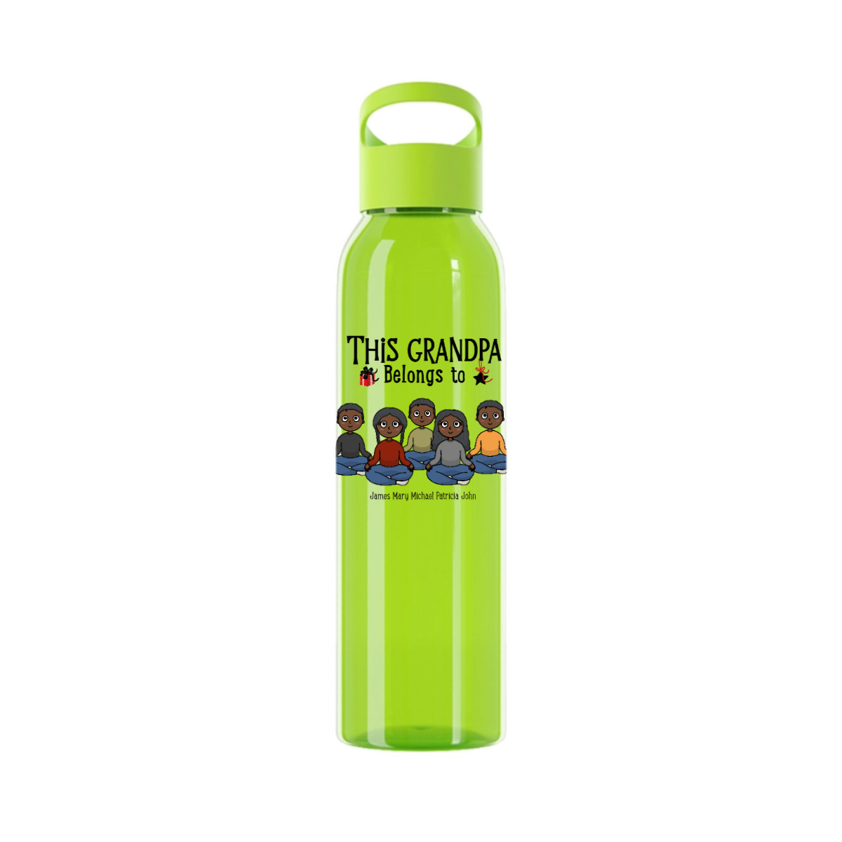 Diese Großeltern gehören zu Weihnacht Wasserflasche 650ml