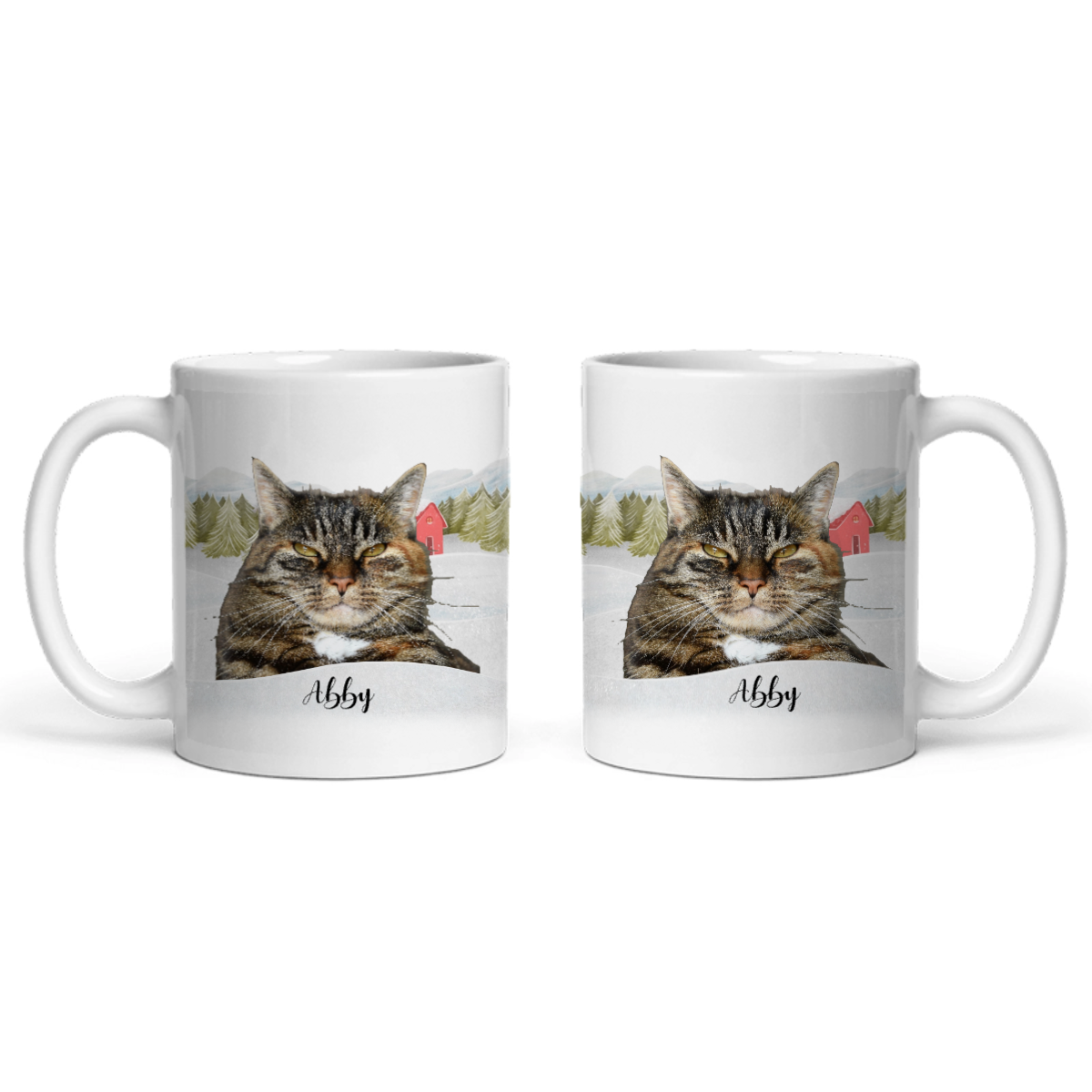 Weihnachten mit meinem Haustier Keramiktasse