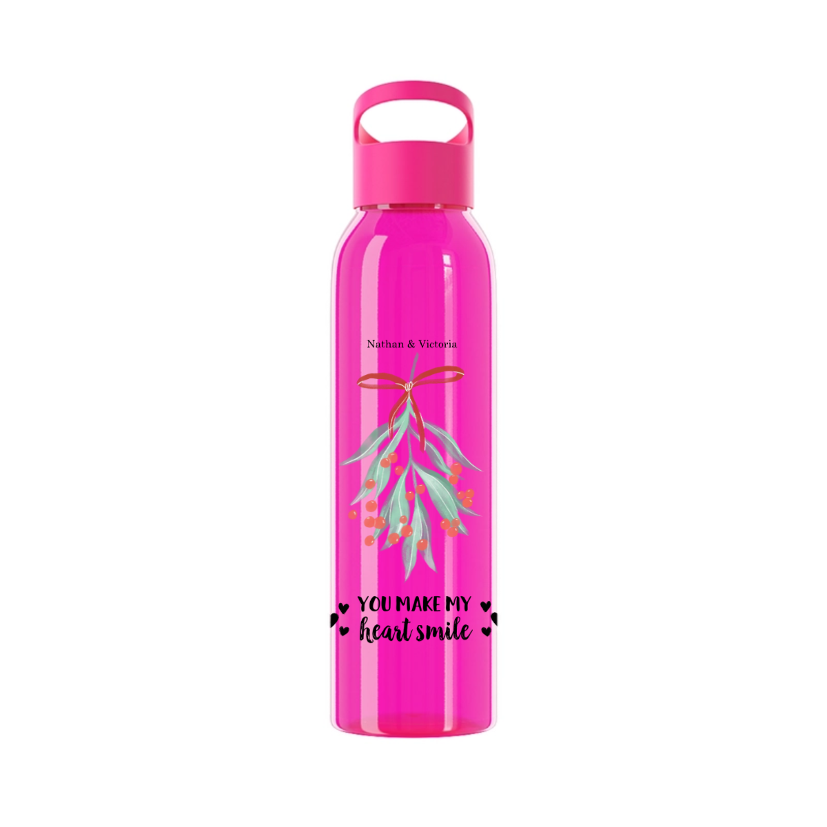 Frohe Weihnachten Wasserflasche 650ml