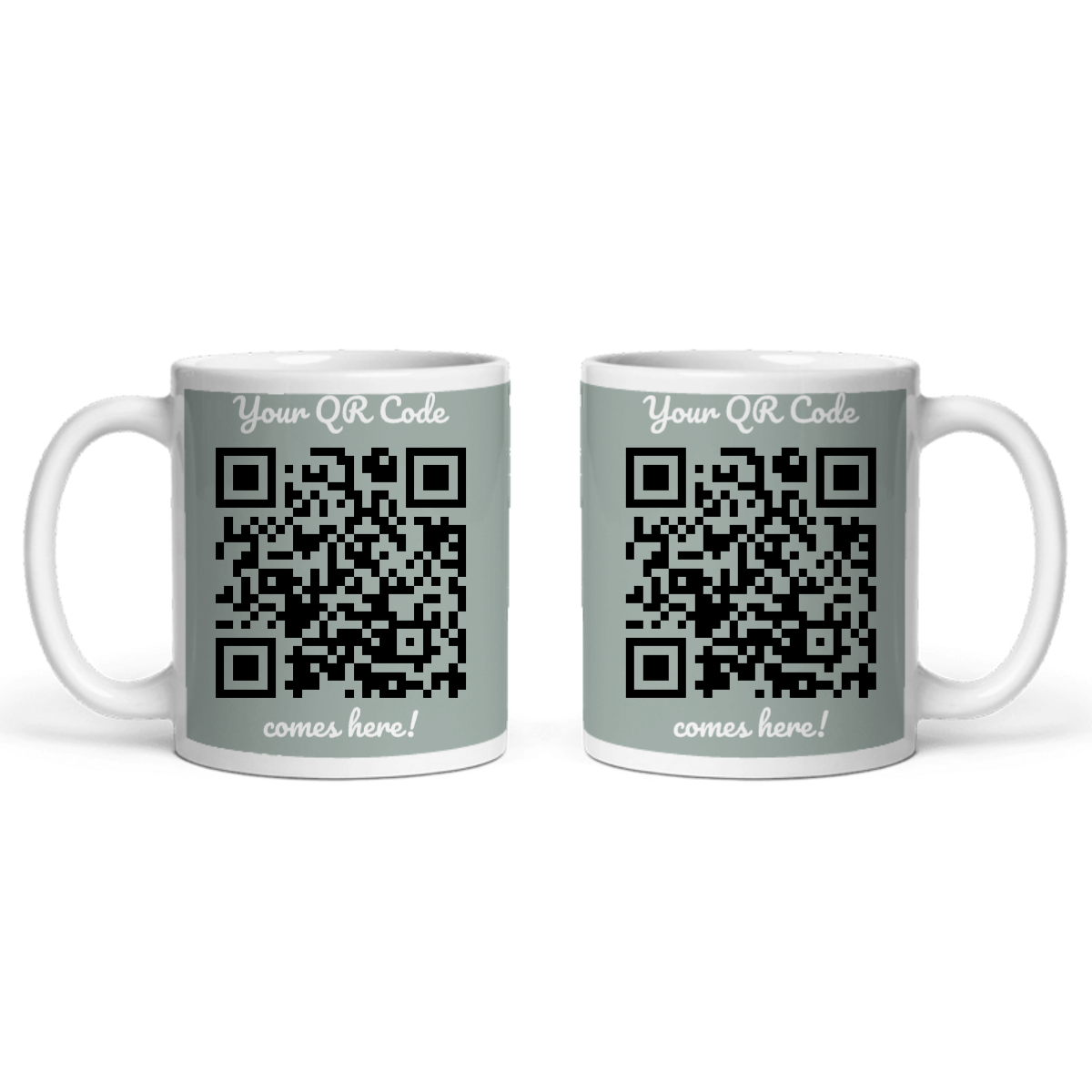 Dein QR Code Keramiktasse