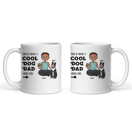 Cooler Hunde Papa Keramiktasse