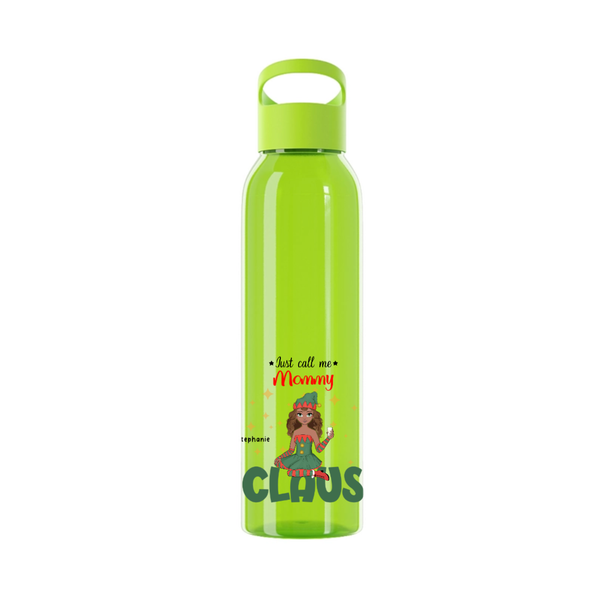Nenn mich Oma Klaus Weihnacht Wasserflasche 650 ml