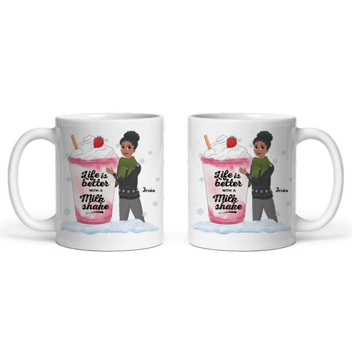 Weihnachtsleben ist besser mit einem Getränk Keramiktasse