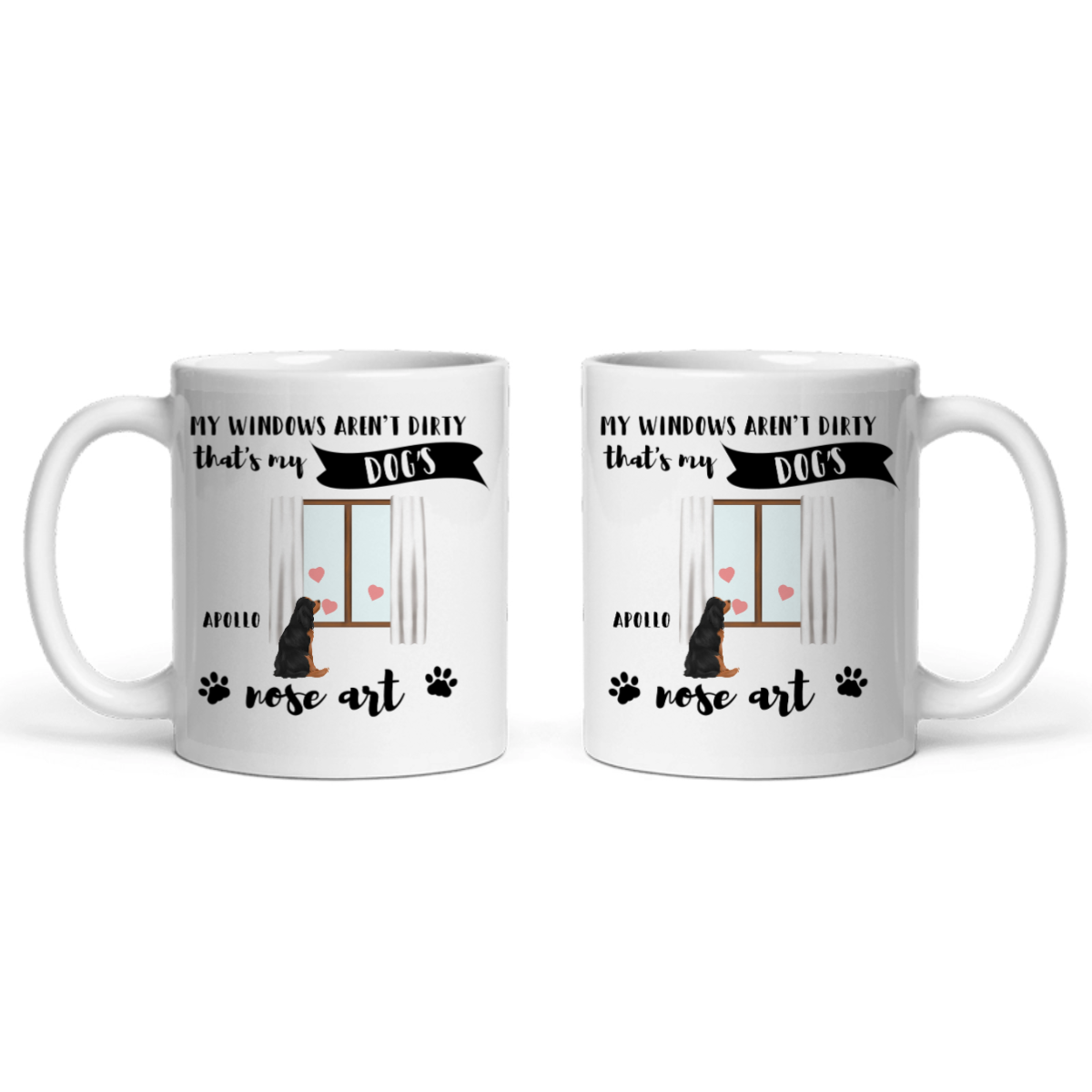 Das ist die Nasenkunst meines Hundes Keramiktasse