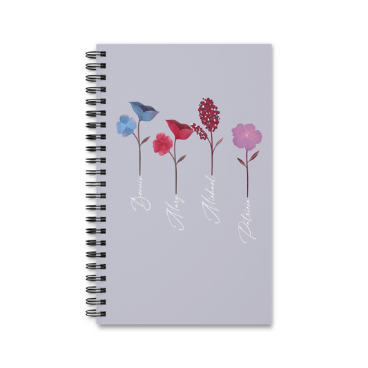 Unser Garten Spiralnotizbuch