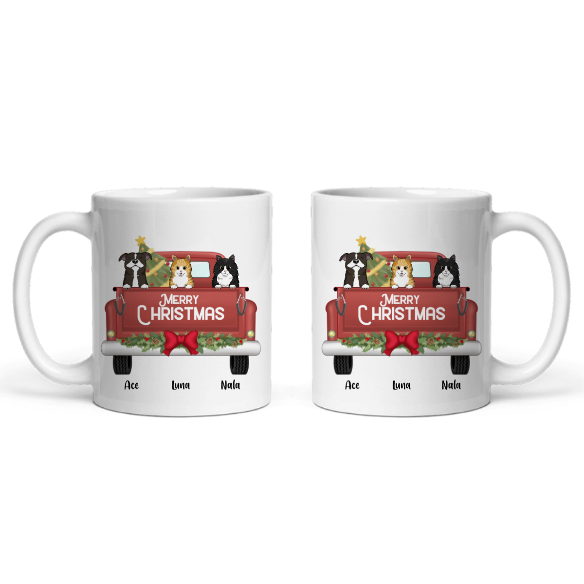 Frohe Weihnachten Keramiktasse