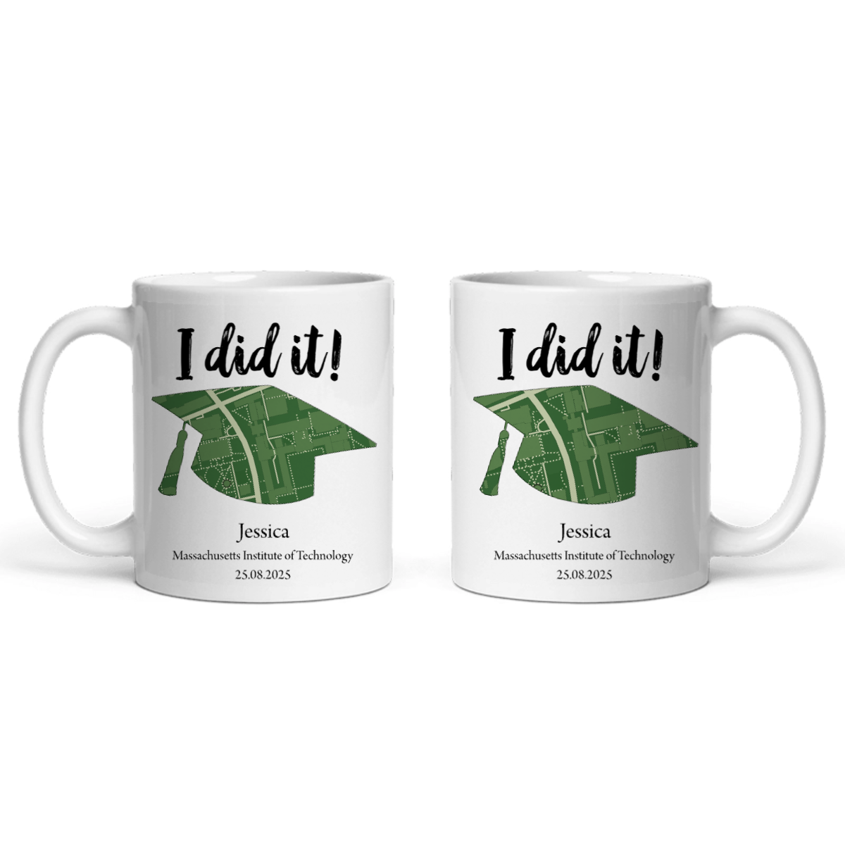 Gemeistert  Keramiktasse