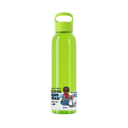 Cooler Haustierpapa Weihnacht Wasserflasche 650 ml