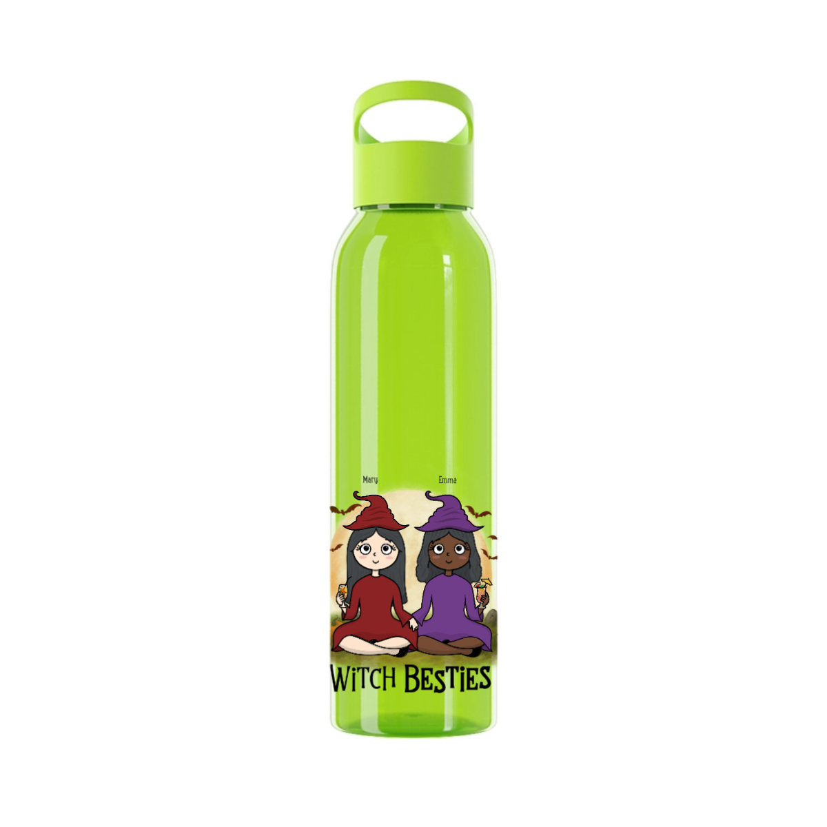Hexenbesties Halloween Wasserflasche 650 ml