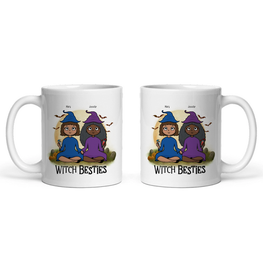 Hexenbesties Halloween Keramiktasse