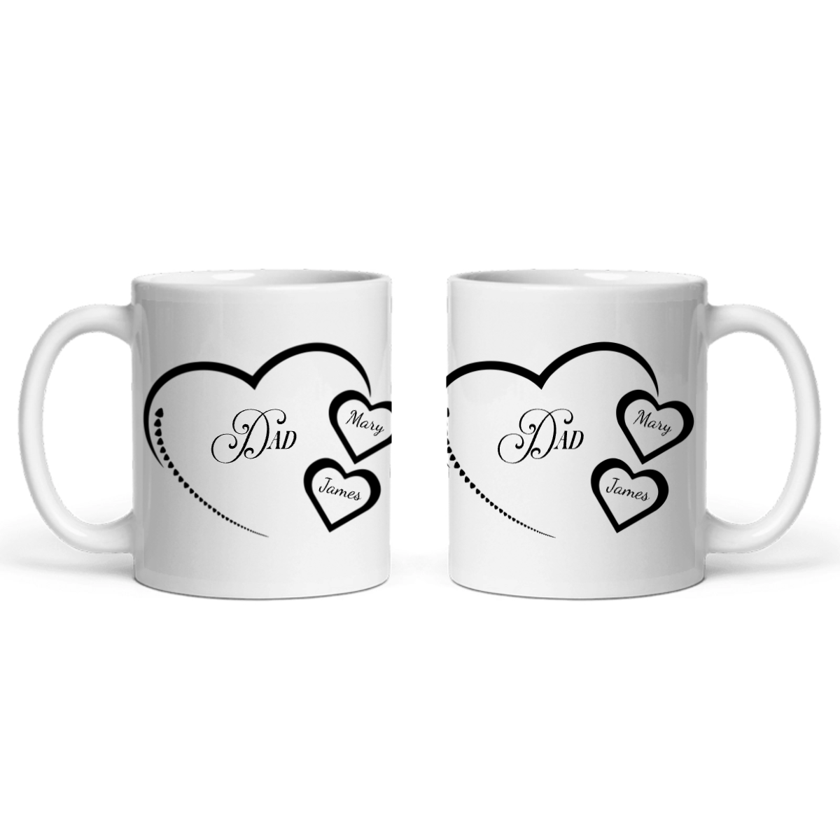 Herz Keramiktasse