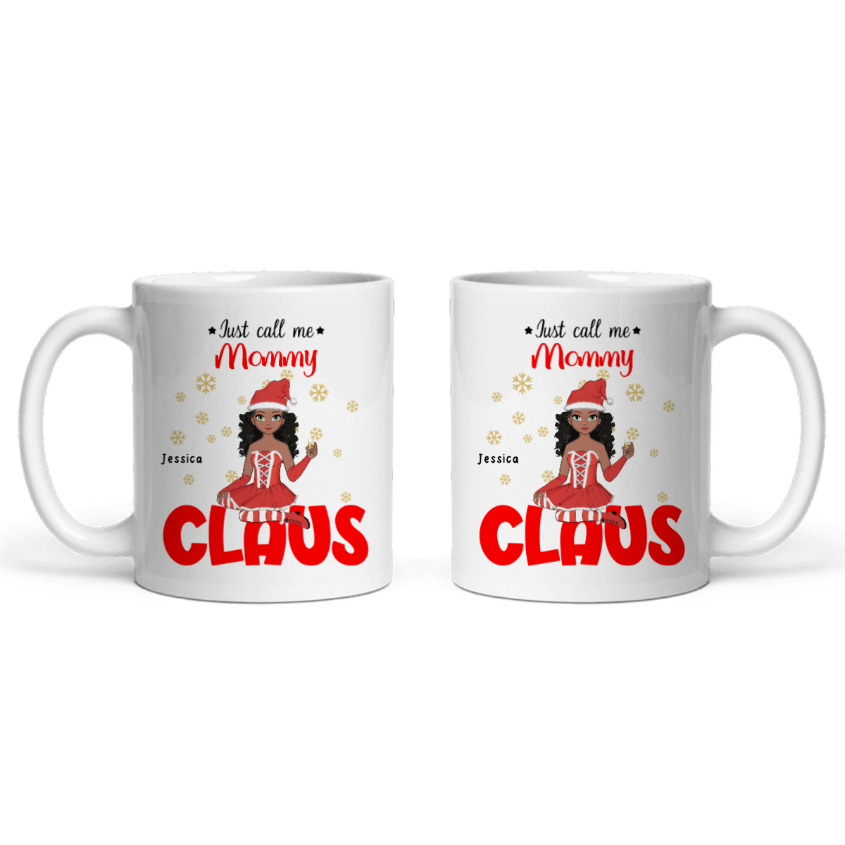 Nenn mich Oma Klaus Weihnacht Keramiktasse