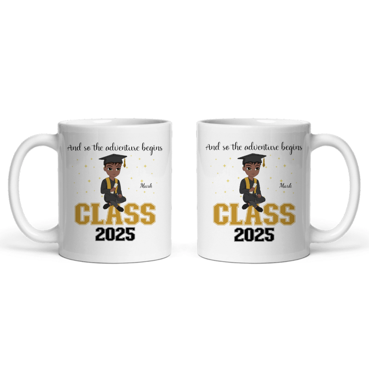Abschluss Keramiktasse