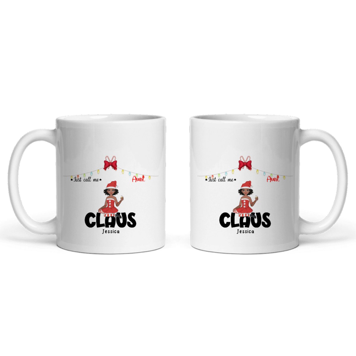 Nenn mich Oma Klaus Weihnacht Keramiktasse