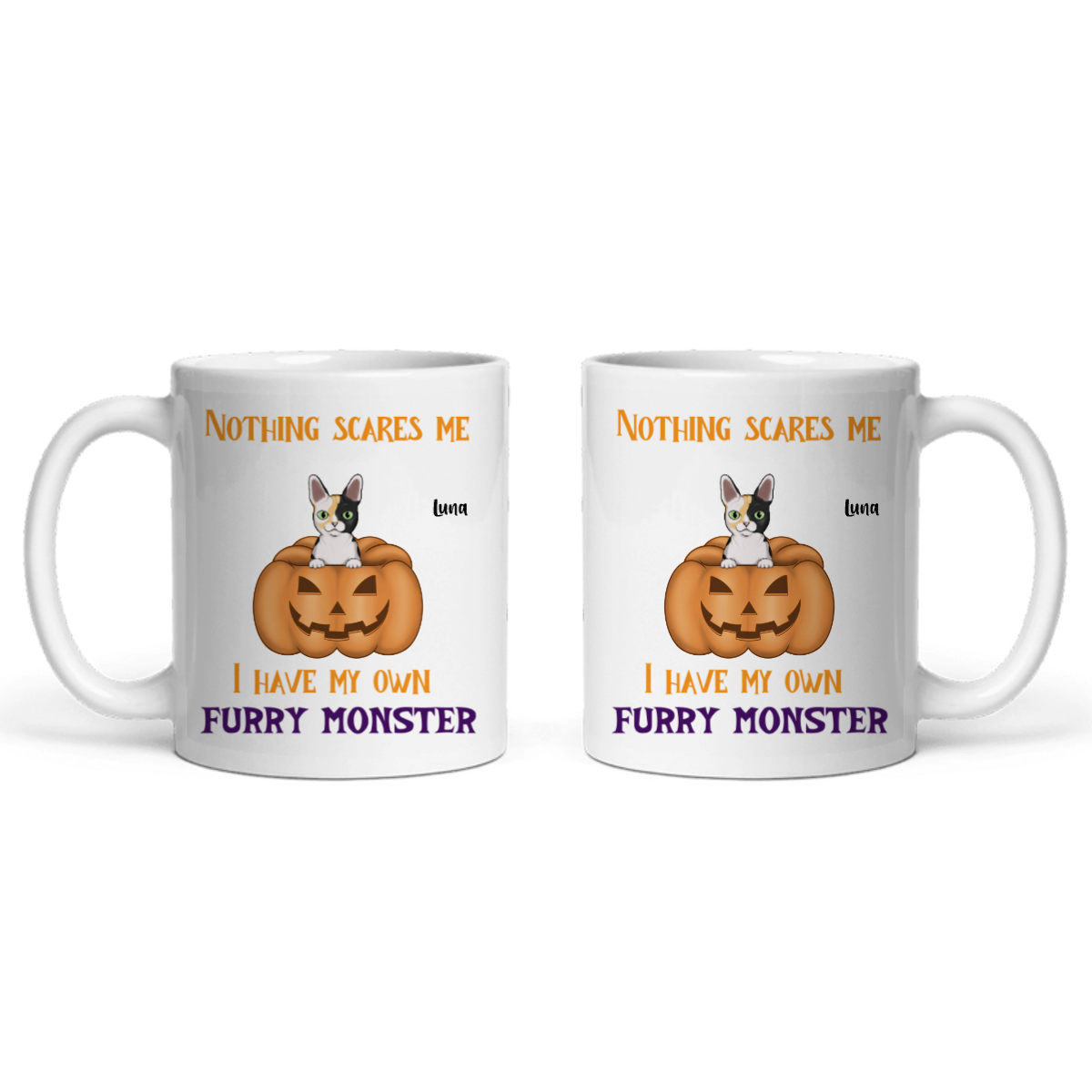 Nichts macht mir Angst, Halloween Keramiktasse