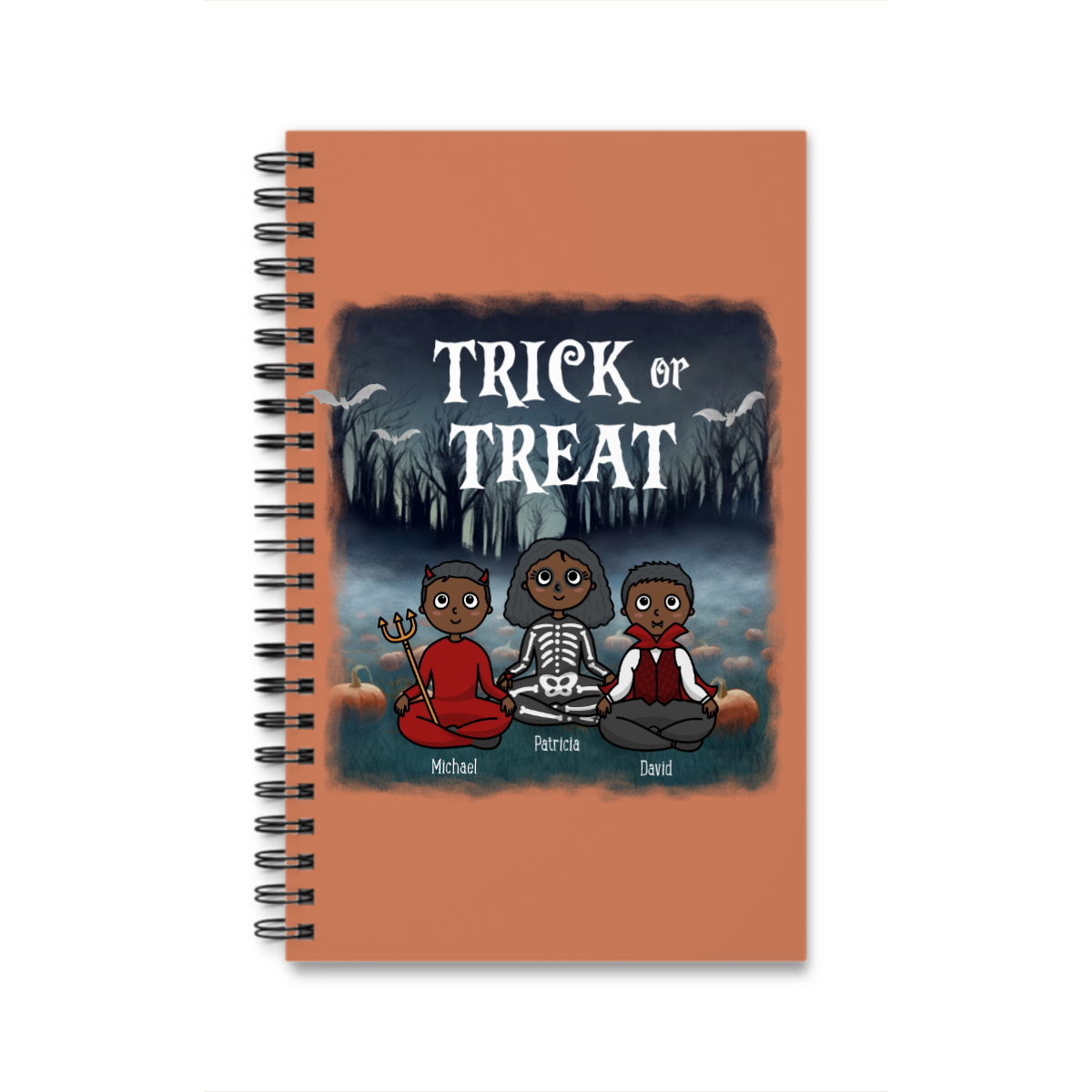 Süßes oder Saures Halloween Spiralnotizbuch