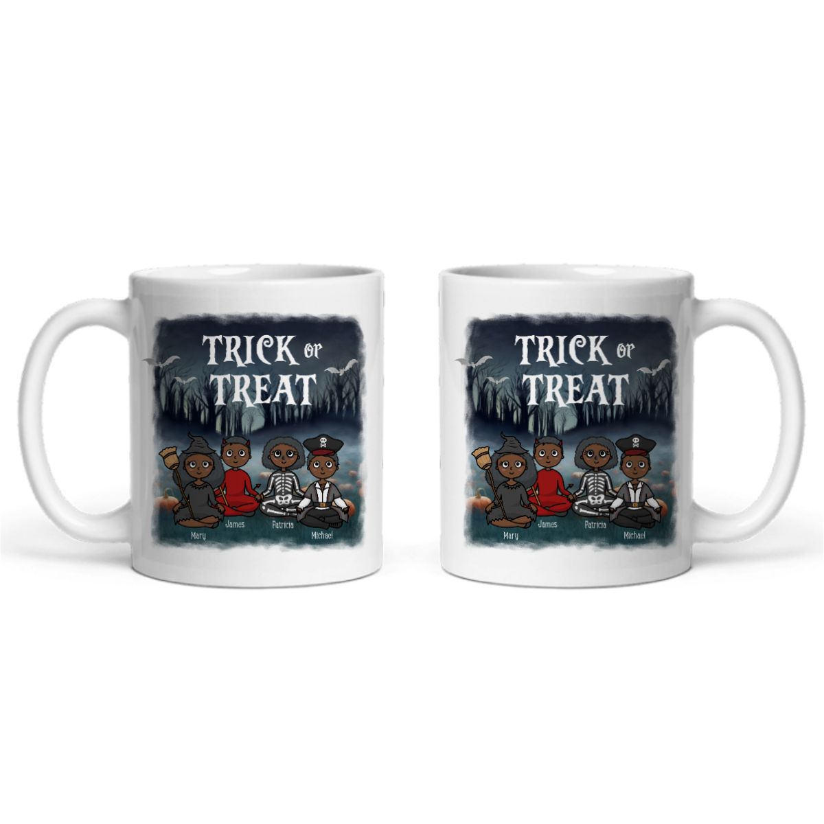 Süßes oder Saures Halloween Keramiktasse