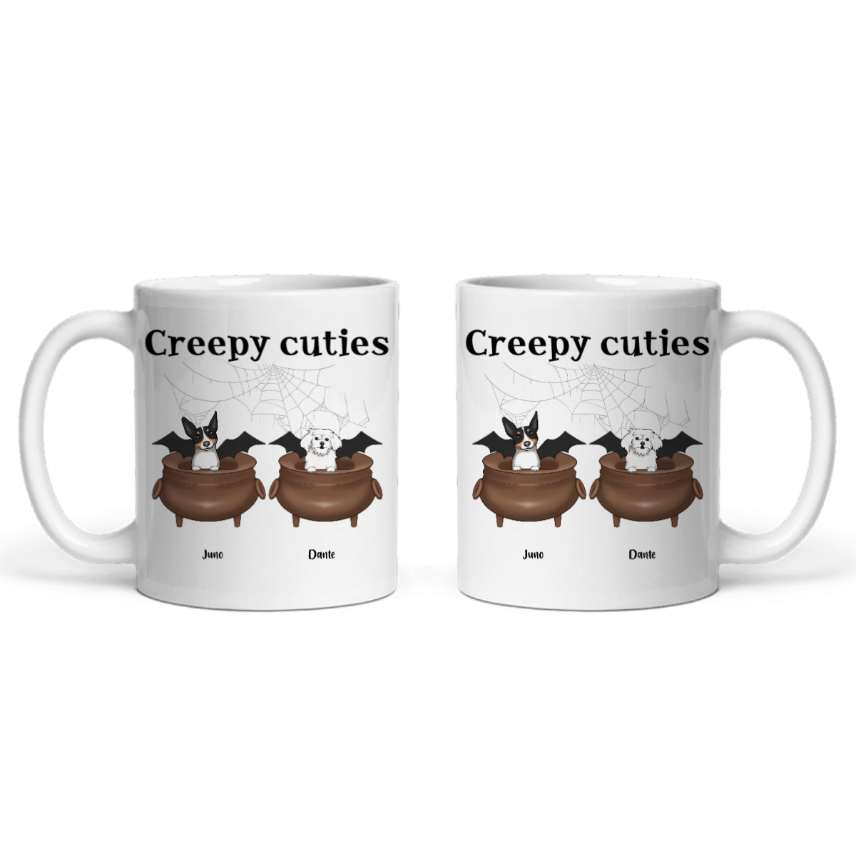 Gruselig Süße Hunde Halloween Keramiktasse
