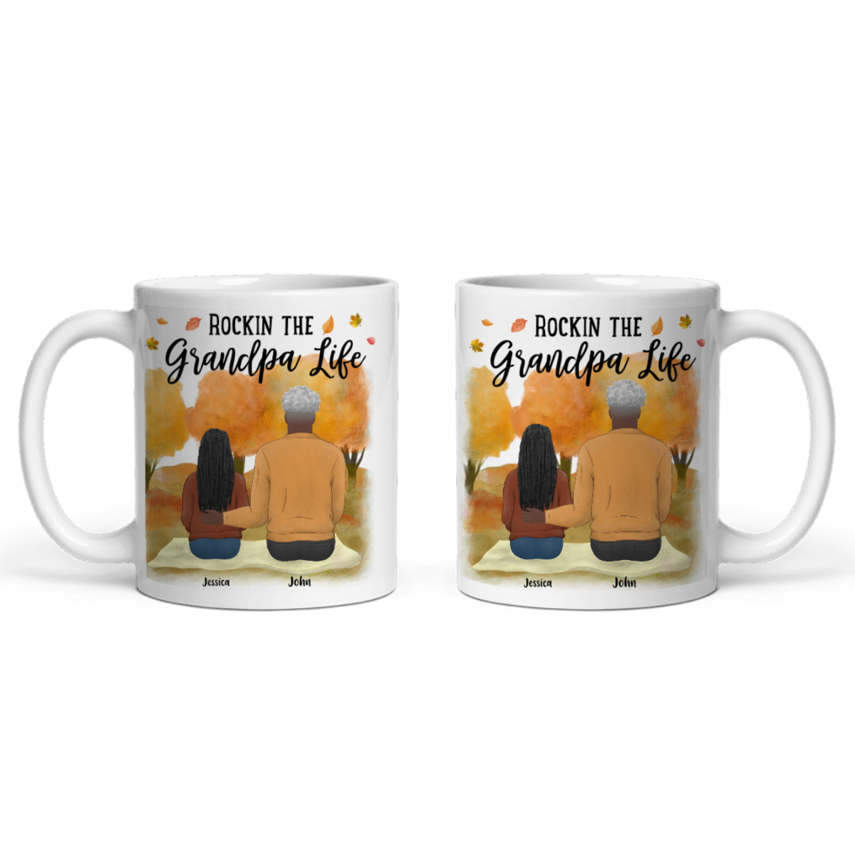 Das Großeltern leben rockt Keramiktasse