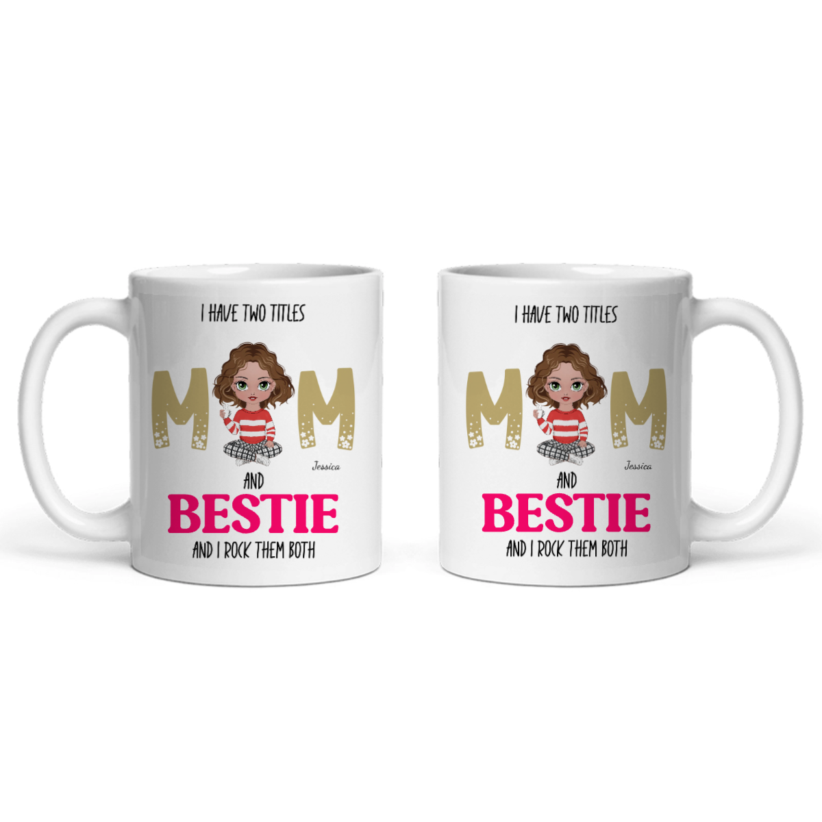 Ich habe zwei Titel Keramiktasse