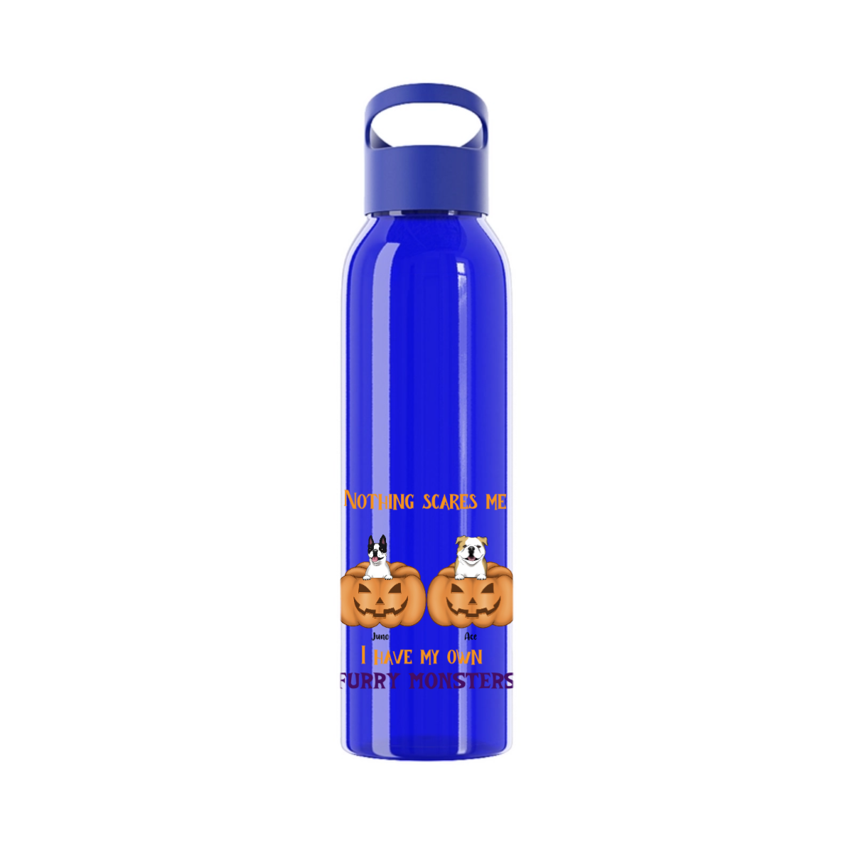 Nichts macht mir Angst Halloween Wasserflasche 650 ml