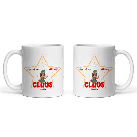 Nenn mich Oma Klaus Weihnacht Keramiktasse