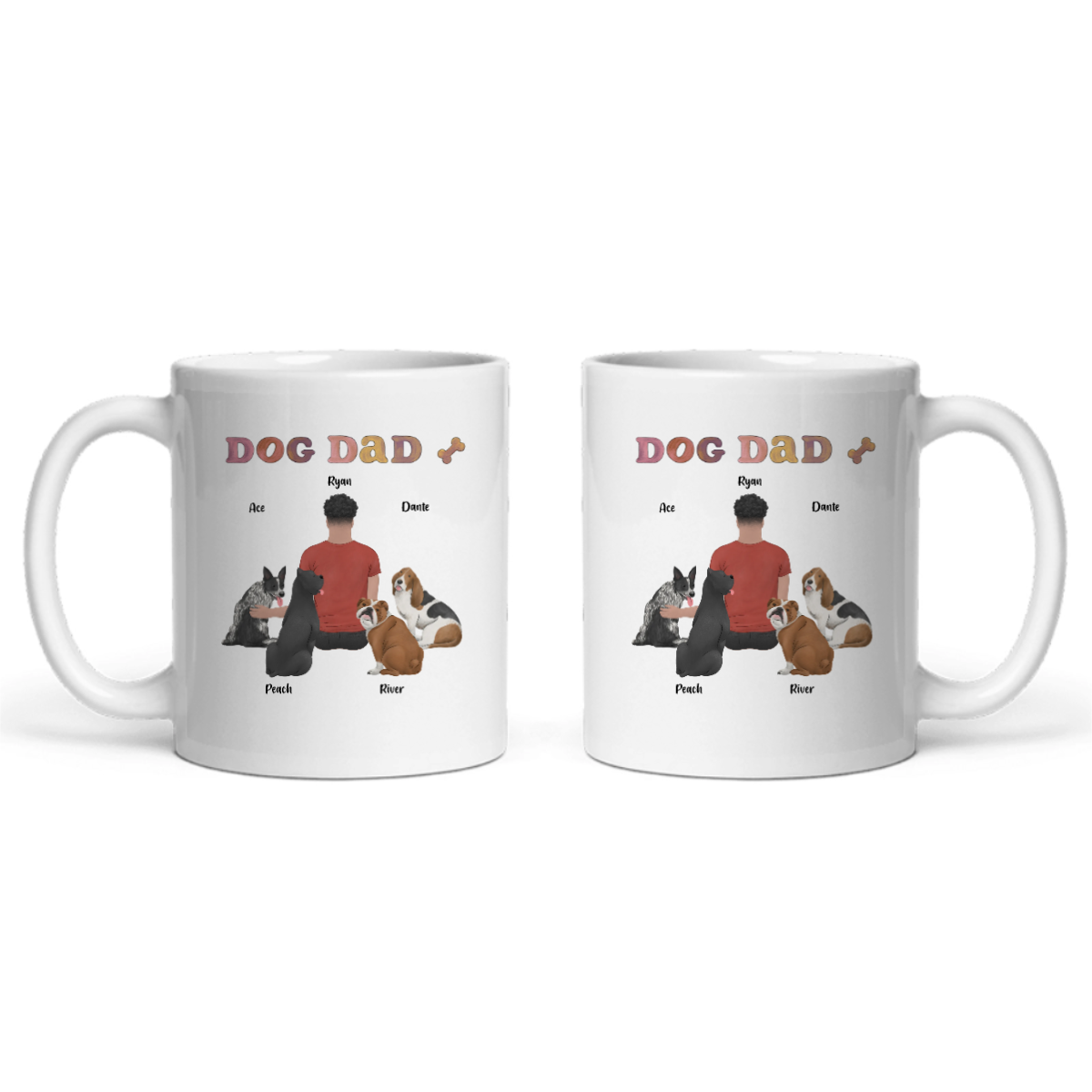 Hundepapa Keramiktasse